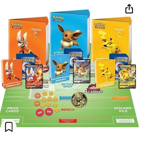 NWT Pokemon Battle Academy Board Game - Picture 4 of 5